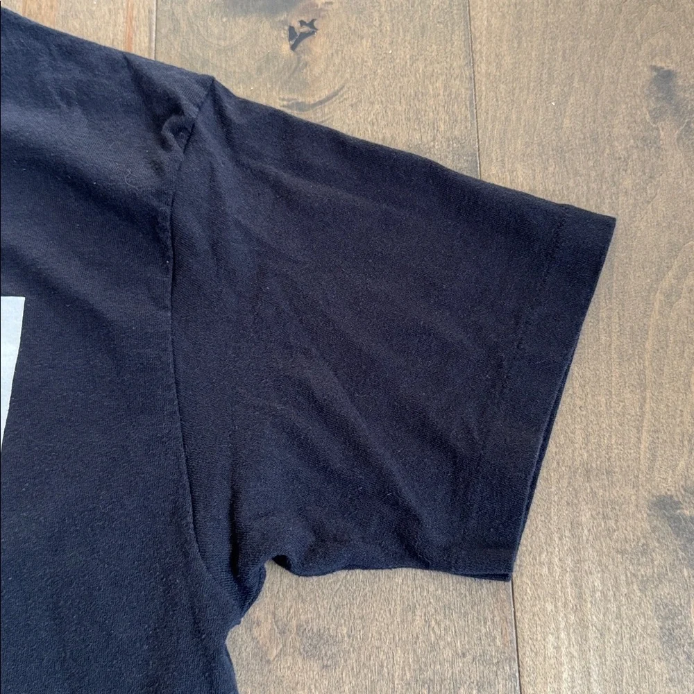 Vintage 90s Fendi Spell Out Single Stitch Graphic Designer Shirt XL - Picture 4 of 6
